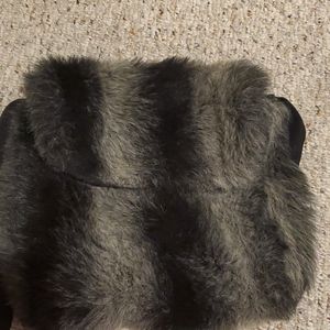Plouffe vintage Faux fur purse